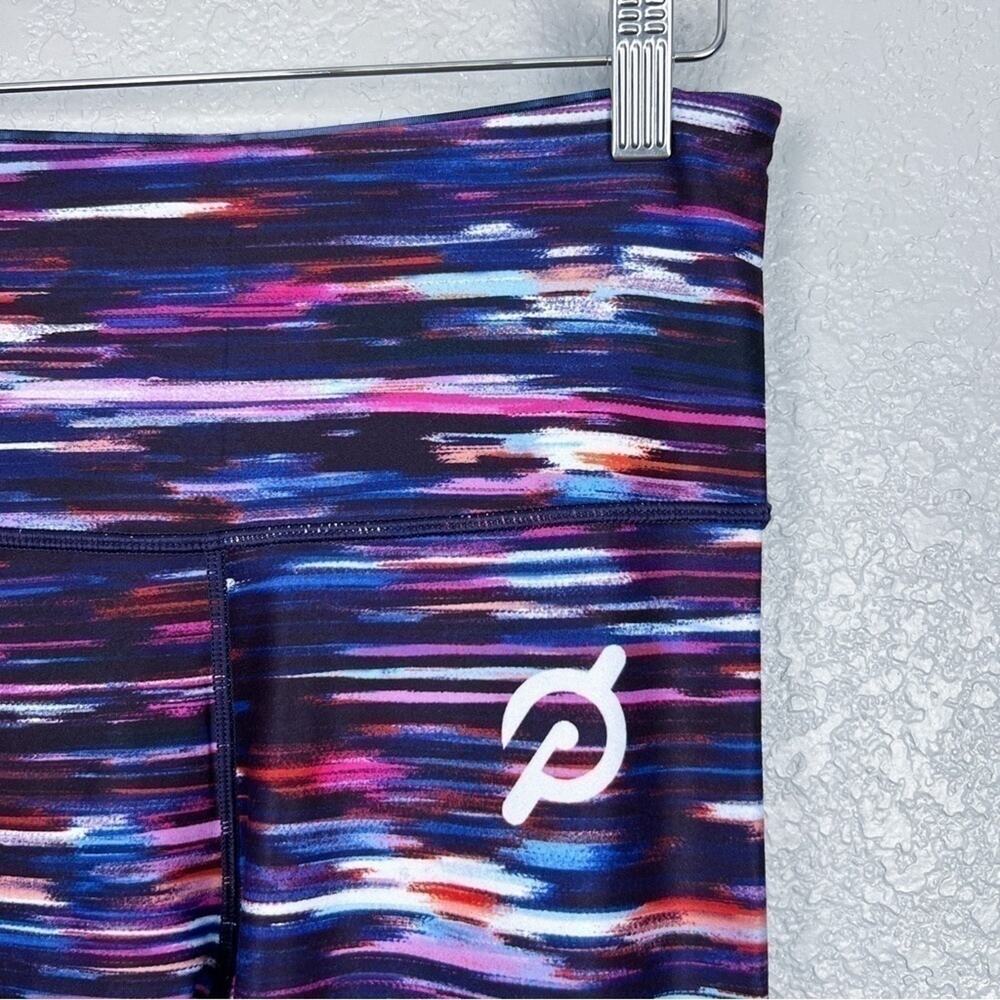 Peloton Reversible NWT Melody High-Waist Leggings S Tie-Dye Stripe 7/8 Tights - Picture 5 of 14